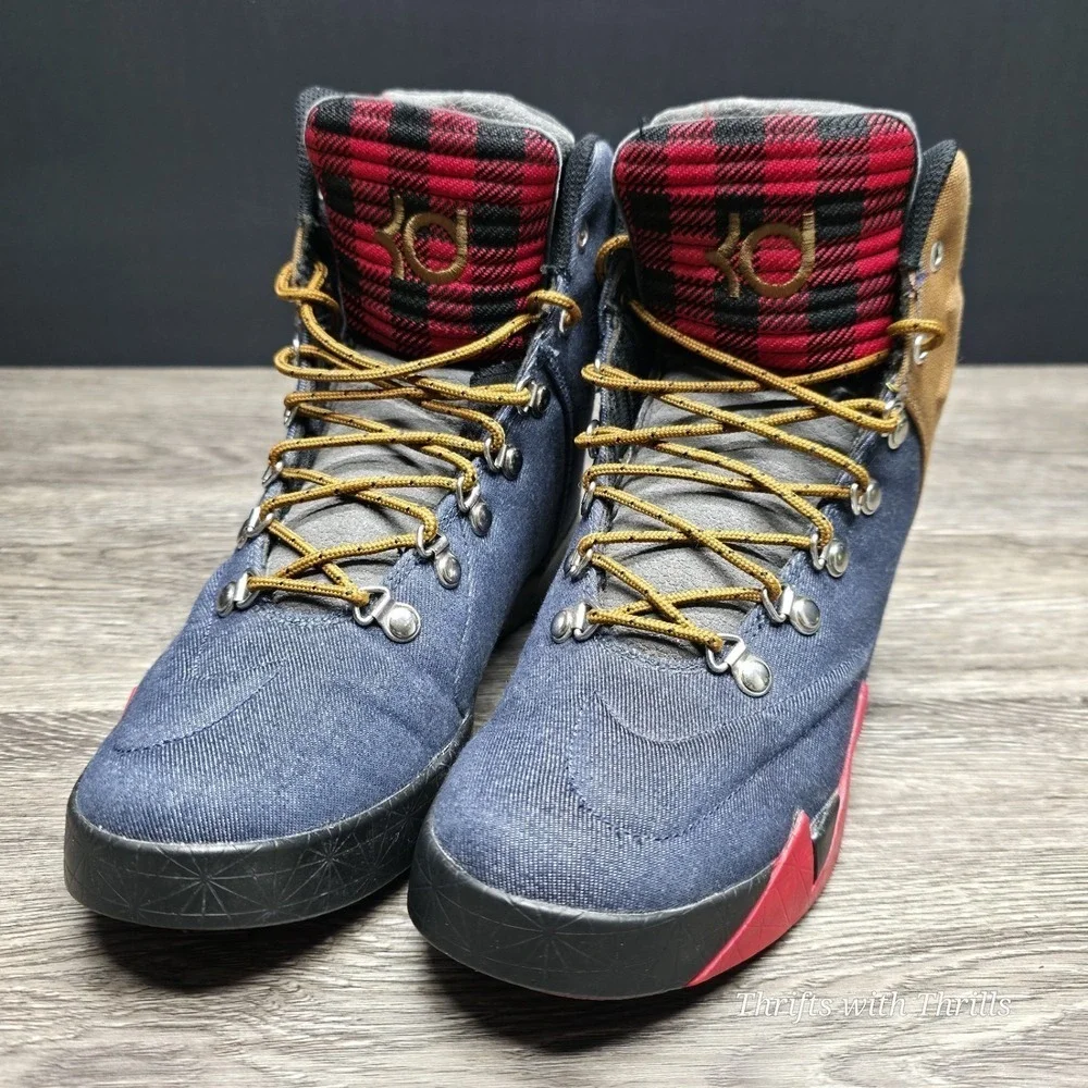 Nike KD VI (6) - Lifestyle QS‎ 621177-400 -  Denim/Ale Brown - Men's Size 8.5